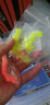 硅膠醒目豆浮漂醒目棒魚(yú)漂加粗頭漂尾放大器三角扇形尾光浮標配件 硅膠尾小號黃色(15枚每包) 曬單實(shí)拍圖