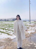 燦圖千鳥(niǎo)格闊腿休閑褲女秋冬季新款韓系慵懶風(fēng)高腰顯瘦寬松直筒褲子女 圖片色 M 曬單實(shí)拍圖