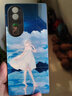沁媛 OPPOA58/A57/A32/A35/A8/A91玻璃r17/R15軟硅膠R11S防摔手機殼 洛天依-古風(fēng)少女二次元周邊 高清玻璃殼-下單手機型號和編號留言客服 曬單實拍圖