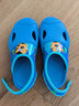 迪卡儂（DECATHLON）兒童涼鞋男童女童中大童寶寶公主洞洞泳池拖鞋防滑鞋NABD 淺藍色小老虎 28 29 曬單實(shí)拍圖