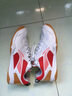 李寧（LI-NING） 李寧乒乓球鞋運動(dòng)鞋APTT專(zhuān)業(yè)乒乓球比賽鞋訓練鞋牛筋底 男款APTT019-2 白紅色【帶襪子】 43 270mm 曬單實(shí)拍圖