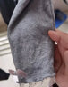 貝瑞加（Babyprints）女孩長褲兒童打底褲春季外穿褲子休閑百搭棉質(zhì) 灰色100 曬單實(shí)拍圖
