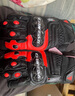 DAINESE/丹尼斯CARBON 4摩托車(chē)短款透氣運動(dòng)騎行手套防摔機車(chē)手套 628/黑-紅 M 曬單實(shí)拍圖