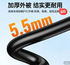 山澤 USB3.0公對公延長線 雙頭移動硬盤盒數(shù)據(jù)傳輸線加粗線芯 筆記本接散熱器機頂盒連接線 USB3.0延長線0.5米 TAM-05 曬單實拍圖