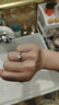 星執鉑金PT950鉆戒同靈通斜鑲六爪培育鉆石訂結婚禮物莫桑戒指送情人 鉑金通同靈斜鑲六爪+莫桑鉆1克拉 曬單實(shí)拍圖
