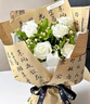 靚做 古風(fēng)書(shū)法包裝紙鮮花花束包裝紙畫(huà)報紙牛皮紙禮品花束包裝紙材料 古風(fēng)書(shū)法【A款】10張38*53cm 曬單實(shí)拍圖