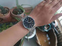 米亞達男士手表機械風(fēng)格全自動(dòng)防水夜光瑞士品質(zhì)商務(wù)品牌雙日歷石英男表 本鋼黑面鋼帶 40mm 曬單實(shí)拍圖