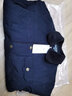 JP 冬季男士棉衣翻領(lǐng)棉衣加絨棉服工裝保暖外套3166 深藍色 XL-180 曬單實拍圖