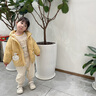 幼歌（YOUGE）嬰兒冬季親輕鴨中長款卡通立體連帽90白鴨絨加厚羽絨服 黃色鴨鴨 90 cm 曬單實(shí)拍圖