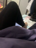 【陌煜】男士秋冬光腿神器連褲襪性感絲襪200D加厚保暖春秋情趣打底褲襪 黑色 九分款【100-170斤】 曬單實拍圖