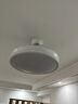 領王 風扇燈餐廳臥室電扇LED大風力隱形吊扇燈現(xiàn)代簡約智能聲控燈具 全光譜-36寸-變頻6檔-調(diào)光-遙控 曬單實拍圖