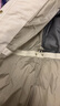哈吉斯（HAZZYS）品牌童裝女童冬新款羽絨服三防保暖連帽簡(jiǎn)約中長(zhǎng)款羽絨服 奶油色 165 曬單實(shí)拍圖