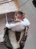 依雅鞋酷東北雪地靴男高幫冬季羊毛靴加厚迷彩防寒靴保暖大頭棉鞋冷庫棉靴 特厚款（荒色） 44 曬單實拍圖