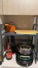 锦绣百年电饭煲置物架厨房用具微波炉架空气炸锅收纳架子厨房置物架 实拍图