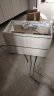 九牧（JOMOO）浴室柜 陶瓷一体盆抗菌洗脸盆柜组合双抽冷灰80cm A2721-15LD-2 实拍图
