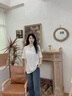 棉致重磅短袖男夏季新款美式薄款t恤男士潮流寬松五分半袖體恤打底衫 555白色 21【高品質(zhì)】 XL 120-140斤 曬單實拍圖