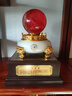 漢京財源滾滾聚寶盆擺件招財水晶球辦公室桌面客廳玄關(guān)裝飾品開業(yè)禮品 財源滾滾黃色 中號 長29寬29高37厘米 曬單實拍圖