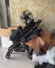 FORBABY嬰兒車(chē)0-3歲用折疊可坐可躺 高景觀(guān)嬰兒推車(chē)新生兒可用寶寶推車(chē) 黑金-豪華款 曬單實(shí)拍圖