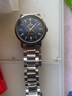 雷達Rado表帶原裝鋼帶蝴蝶扣男女精鋼鉆霸晶萃實(shí)心不銹手表鏈 鋼色 21mm 曬單實(shí)拍圖