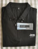 JEEP吉普短袖T恤男polo半袖新款男士夏季t恤衫商务休闲翻领上衣体恤纯 T118 黑色 3XL（155-170斤） 实拍图