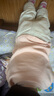 幼歌（YOUGE）嬰幼兒寬松小兔印花連帽兔耳朵加絨衛衣綿軟舒適打底褲 桃粉色上衣 90 cm 曬單實(shí)拍圖