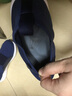Pansy休閑鞋男士運動(dòng)健步鞋盼喜防滑透氣舒適軟底單鞋1046 海藍 41 (255mm) 曬單實(shí)拍圖
