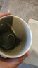 inmindhouse 復古浮雕冰裂咖啡杯陶瓷馬克杯設計感家用水杯辦公室杯子茶杯 直口杯-灰色 曬單實拍圖