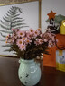 黛莉森 仿真花 假花 秋色小雛菊洋甘菊花束干花絹布家居裝飾花客廳茶幾餐桌花假花擺件道具插花每束9朵花 3束9頭小雛菊/秋粉 曬單實拍圖