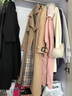 北徹（BRCZRO）2025風(fēng)衣女中長(cháng)款春秋新款韓版大碼小個(gè)子流行英倫風(fēng)大衣過(guò)膝外套 【卡其色】格子里布 S （建議105斤以下） 曬單實(shí)拍圖