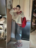 耐克（NIKE）官方艦店女鞋 新款運動(dòng)鞋簡(jiǎn)版AJ1休閑鞋透氣高幫板鞋子 839977-103/新年紅/店長(cháng)主推 36.5 曬單實(shí)拍圖