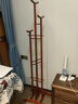 蘇汀小鎮紅木家具非洲花梨（學(xué)名：刺猬紫檀）落地衣帽架中式衣架實(shí)木家用掛衣架臥室衣架V 長(cháng)57*寬28*高183cm 曬單實(shí)拍圖