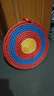 HUWAIREN箭靶草靶傳統弓反曲弓復合弓弓箭射箭箭靶圓形草靶便攜EVA箭靶子 圓形草靶50cm厚4cm 曬單實(shí)拍圖