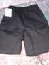 忻悅晴兒童男童白色短褲女童黑色休閑中大童棉五分褲學(xué)生演出中褲 黑色短褲 130cm 曬單實(shí)拍圖