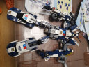 启蒙积木儿童拼装玩具变形机器人六一儿童节礼物 疾风战将1407 实拍图
