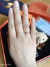 喜鉆生日禮物PT950鉑金六爪皇冠共50分鉆戒鉆石女戒結(jié)婚戒指11# 曬單實(shí)拍圖