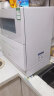松下（Panasonic）洗碗机台式纳诺怡除菌净味 软水系统 80℃高温速洗 热风烘干双层碗篮 易安装 NP-TF6WK1Y（白色） 实拍图