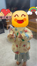 嘟嘟家男童冬裝棉服連帽外套兒童冬季加厚保暖棉衣寶寶休閑滿印棉襖童裝 白底滿印 80 曬單實拍圖