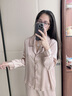 絲界重磅19姆真絲睡衣夏季涼感女減齡高級感絲綢家居服桑蠶絲套裝 曬單實拍圖