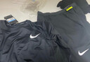 耐克（NIKE）男裝健身服運動套裝新款休閑訓練快干長袖T恤快干褲緊身褲兩件套 緊身衣+短褲(兩件套) S/165 曬單實拍圖