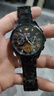 歐品客瑞士認證品牌手表男機械表全自動(dòng)鏤空多功能男士手表夜光防水男表 歐品客-3186-鋼帶全黑 曬單實(shí)拍圖