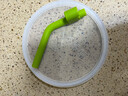 酷易（coolyep）硅膠飯盒分格寶寶防摔一體式餐盤(pán)帶蓋餐墊卡通吸盤(pán)式嬰兒分格餐具 【寶寶餐碗+訓(xùn)練勺】組合套裝 曬單實(shí)拍圖