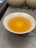 楚歌質(zhì)優(yōu)品 999純銀手工鎏銀茶杯斗笠杯陶瓷品茗杯茶碗鑲銀主人杯禮品 六六大順 曬單實(shí)拍圖