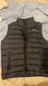 李寧 羽絨服馬甲男裝秋冬運(yùn)動服保暖上衣外套 黑色 M/170 曬單實(shí)拍圖