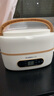 志高（CHIGO）電熱飯盒 加熱飯盒可插電保溫飯盒熱飯神器上班族辦公室便攜式加熱飯盒便當盒蒸飯鍋 【4內膽+量杯+勺子】雙層智能款 2L 曬單實拍圖