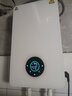 盛亞迪電采暖爐家用取暖220v智能水暖煤改電農村燒水暖氣片燒地暖采暖洗浴雙用鍋爐節能電壁掛爐 單采暖（外置泵外置水箱）-220v 8KW 曬單實(shí)拍圖