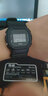 卡西歐（CASIO）G-SHOCK經(jīng)典系列街頭時(shí)尚小方塊防水運動(dòng)電子表男士學(xué)生表 DW-5600BBN-1帆布表帶 曬單實(shí)拍圖