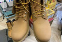 添柏嵐（Timberland）女鞋大黃靴戶外防水潮流百搭 10361W寬楦版 小麥色 6 曬單實(shí)拍圖
