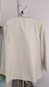 尚都比拉職業(yè)通勤西服女春秋氣質(zhì)百搭外套易打理高級感小西裝 云白 S  曬單實拍圖