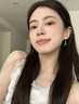 QPQK氣質(zhì)和田玉耳飾2025新款爆款高級感輕奢玉石耳墜女金色耳環(huán)送媽媽 金碧玉耳勾10mm 高檔禮盒 曬單實(shí)拍圖