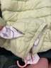 babycare兒童羽絨連體衣冬季嬰兒外出服寶寶羽絨服 格林林間青蔥 73cm  曬單實(shí)拍圖